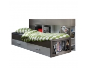 Funktionsbett Texto - Taupe/Weiß, Kids Club Collection
