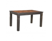 Holztisch aus Altholz mit Antik Finish