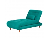 Chaiselongue Energy - Webstoff - Türkis, roomscape